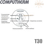 Комнатный терморегулятор ✓ Computherm T30 ✓ Цифровая регулировка ✓ от +10 до +30°C ✓ Точность измерения 0,5°C ✓ Питания 2x1.5V (тип ААА) ✓ Венгрия - Турция