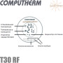 Комнатный терморегулятор ✓ Computherm T30 RF ✓ Цифровая регулировка ✓ от +10 до +30°C ✓ Точность измерения 0,5°C ✓ Питания 2x1.5V (тип ААА) ✓ Венгрия - Турция