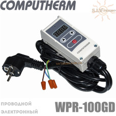 Термостат Computherm WPR-100GD для насоса электронный накладной 