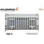 Сталевий радіатор Purmo Compact ✓ 11 клас ✓ Висота 400 ✓ Довжина 700 ✓ Панельний ✓ Підключення бічне ✓ Польща - Фінляндія