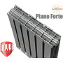 Біметалічний радіатор 4 секції ✓ PianoForte 500 ✓ Білий ✓ Дизайн-радіатор ✓ Глибина секції 100 мм ✓ Підключення бічне ✓ Royal Thermo ✓ Італія
