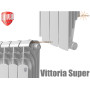 Биметаллический радиатор 10 секций ✓ Vittoria Super 500 ✓ Глубина секции 90 мм ✓ Тип подключения боковое ✓ Royal Thermo ✓ Италия