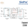 Стабилизатор SinPro Гарант 220V СН-3000 ✓ ЖК-дисплей ✓ Релейный ✓ Универсальная установка ✓ 8 ступеней регулирования ✓ Металлический корпус ✓ Украина Харьков