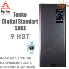 Котел електричний Tenko Digital Standart SDKE 9 кВт 380 В настінний