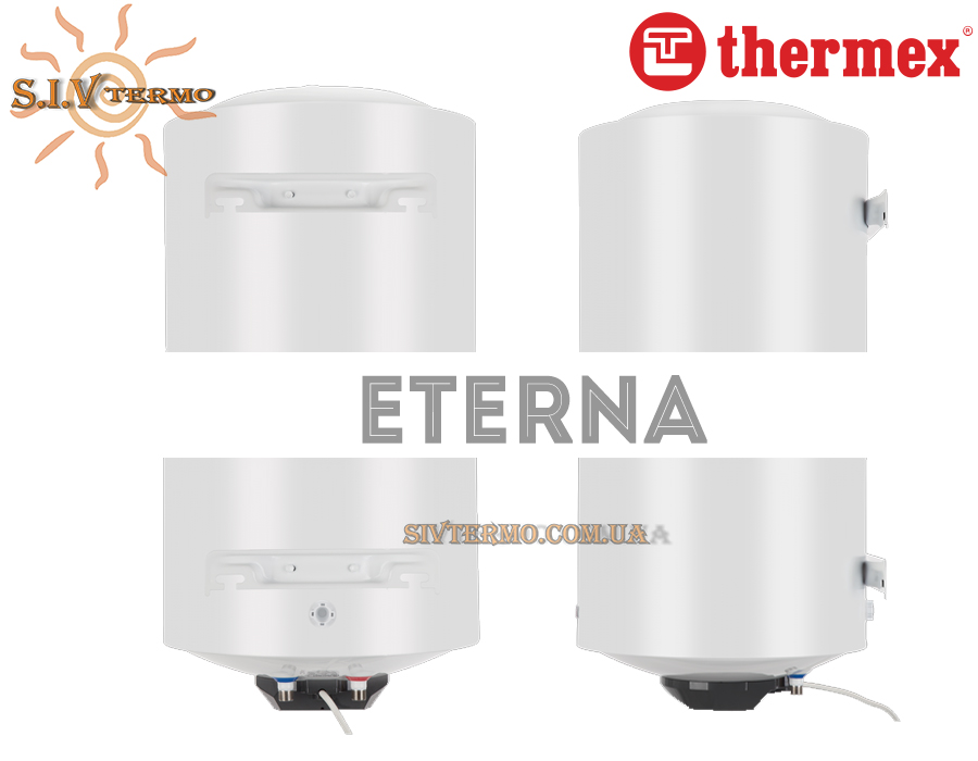 Електричний бойлер Термекс ☼ ETERNA 30 V slim ☼ Клас захисту IPX4 ☼ Мокрий ТЕН ☼ 30 літрів ☼ Вертикальний монтаж ☼ Росія