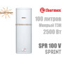 Квадратний електричний бойлер Термекс ☼ SPRINT SPR 100 V ☼ 100 літрів ☼ Покриття бака Біосклофарфор ☼ Вертикальний монтаж ☼ Китай