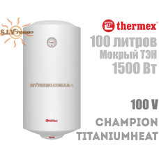 Водонагрівач Thermex Champion TitaniumHeat 100 V вертикальний 