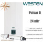 Газовый турбированный двухконтурный котел Westen Pulsar D 24 F -  24 кВт (Италия)