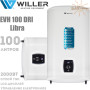 Бойлер Виллер ✓ EVH100DRI Libra ✓ Объем 100 литров ✓ Цвет: Белый ✓ Установка: вертикальная и горизонтальная ✓ Электронной панелью управления ✓ Плоский ✓ 2000 Вт ✓ Китай