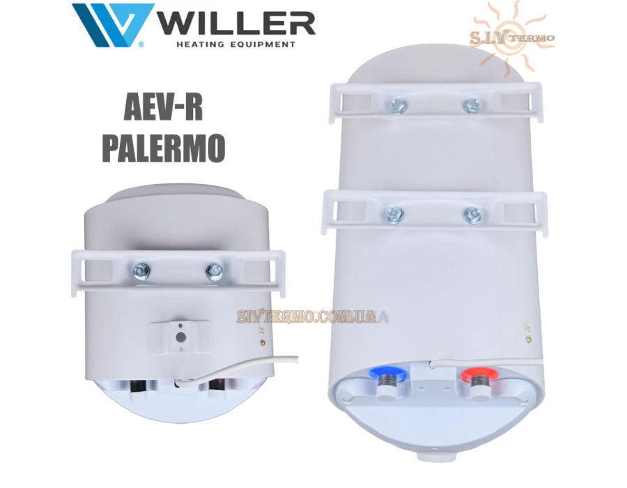 Бойлер Виллер ☼ AEV-06R Palermo ☼ Объем 6 литров ☼ Накопительный ☼ Навесной ☼ Круглый ☼ 1500 Вт ☼ Сербия - Китай Gemake