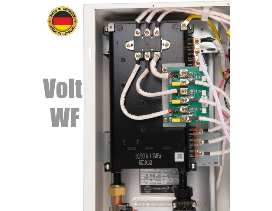 Котел електричний опалювальний WILLER Volt WF ✓ PT213 ✓ 13 кВт (220В 1Ф, 380В 3Ф) ✓ Вбудований бак ✓ Вбудований насос ✓ Німеччина – Китай