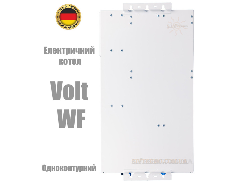 Котел електричний опалювальний WILLER Volt WF ✓ PT213 ✓ 13 кВт (220В 1Ф, 380В 3Ф) ✓ Вбудований бак ✓ Вбудований насос ✓ Німеччина – Китай