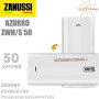 Бойлер Zanussi ZWH/S 50 Azurro ☼ Горизонтальний монтаж справа боку ☼ Механічна регулювання ☼ Плоский ☼ Мокрий ТЕН ☼ 2000 Вт ☼ Китай