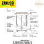 Бойлер Zanussi ZWH/S 100 Azurro ☼ Горизонтальний монтаж справа боку ☼ Механічна регулювання ☼ Плоский ☼ Мокрий ТЕН ☼ 2000 Вт ☼ Китай
