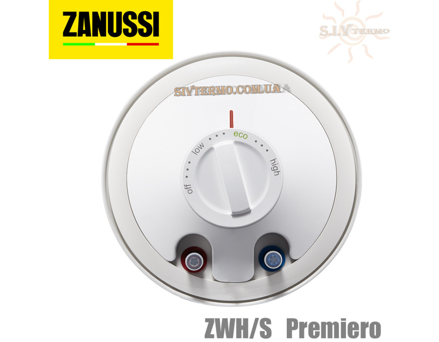 Бойлер Zanussi ZWH/S 50 Premiero ☼ Механічна регулювання ☼ Круглий ☼ Мокрий ТЕН ☼ 1500 Вт ☼ Китай