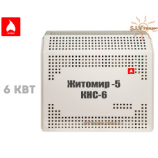 Газовий конвектор Житомир-5 КНС-6 (6 кВт) сталевий теплообмінник