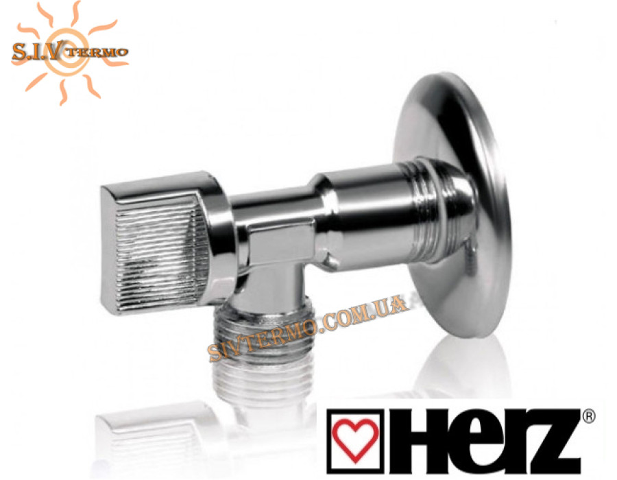 Кран угловой 1/2*3/4 Herz для воды 