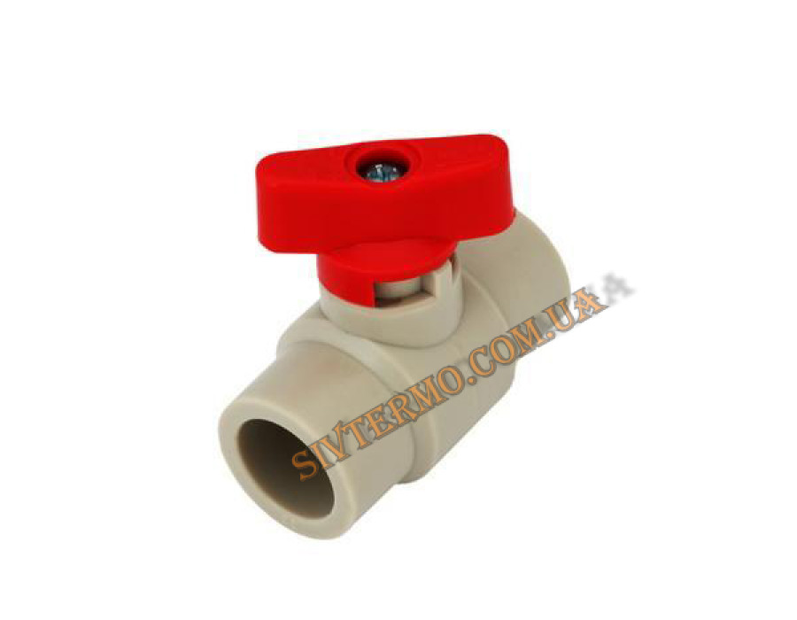 Кран кульовий dn 25 міні Red Kalde